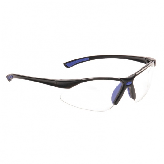 Portwest PW37 Bold Pro Blue Safety Glasses
